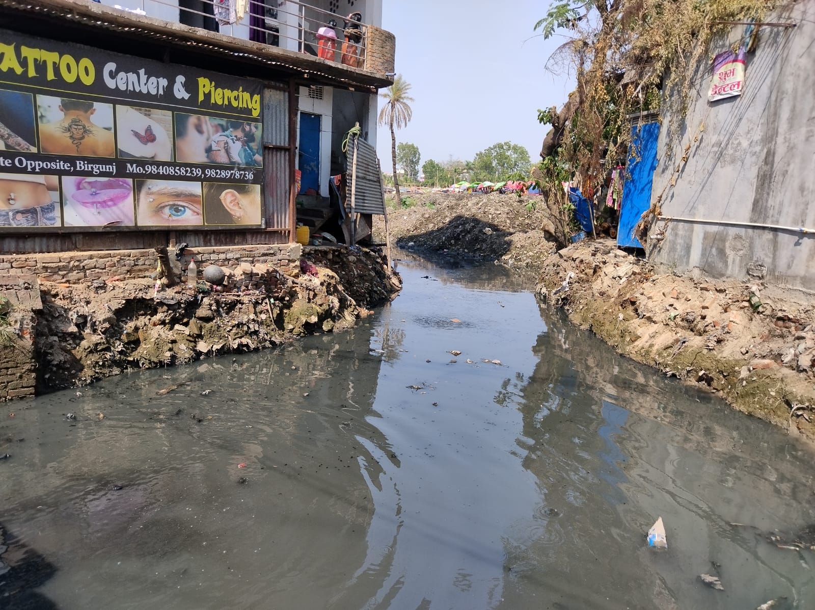 दुई दशकपछि वीरगञ्जका ठूला नाला सफाई हुँदै